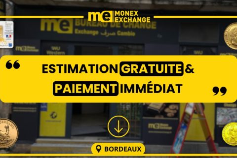 Estimation gratuite de vos bijoux anciens à Bordeaux. Experts Monex Exchange : transparence, sécurité et paiement immédiat au meilleur prix.